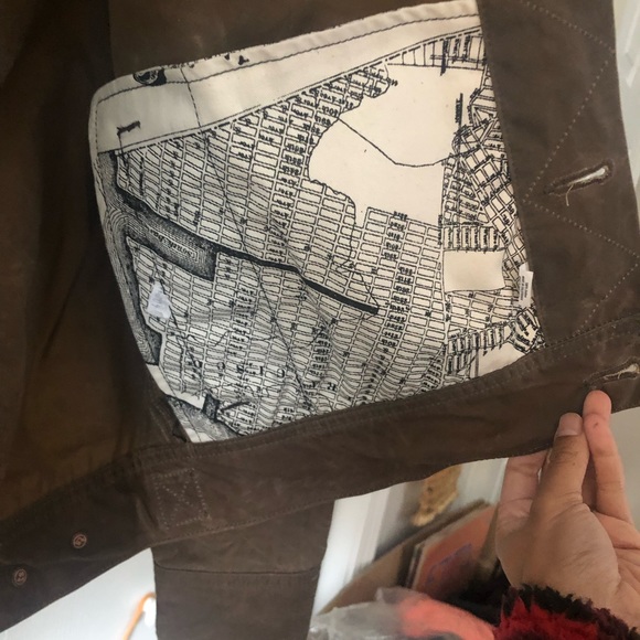 ✨SOLD✨Taylor Stitch Long Haul Trucker Jacket Waxed Canvas size 40 M’s S / W’s M - Picture 5 of 7